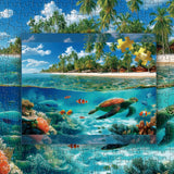 Island scenery Jigsaw Puzzle 1000 Pieces