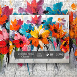 Colorful Floral Charm Jigsaw Puzzle 1000 Pieces