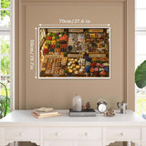 Stilvolles Blumenhunde-Puzzle 1000 Teile
