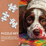 Puppy Painter Jigsaw Puzzle 1000 Pieces