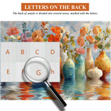 Colorful Vases Jigsaw Puzzle 1000 Pieces