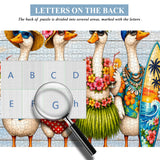 Ducks on Vacation Jigsaw Puzzle 1000 Pieces