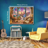 Elegante puzzle con cani con fiori, 1000 pezzi