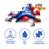 Patriotic Gnome Jigsaw Puzzle 1000 Pieces