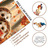 Elegante puzzle con cani con fiori, 1000 pezzi