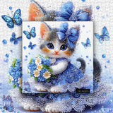 Puzzle Pomme Colorée en Fleurs 1000 Pièces