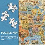 Explore America Jigsaw Puzzle 1000 Pieces