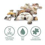 Puzzle patchwork floreale 1000 pezzi