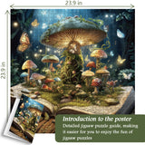 Fantasy Mushroom Book Jigsaw Puzzle 1000 Pieces