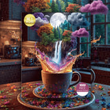 Puzzle Romance Coloré 1000 Pièces