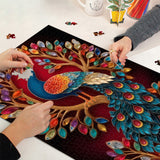 Puzzle rosa oro nero puzzle 1000 pezzi