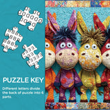 Puzzle della parata delle papere, 1000 pezzi
