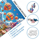 Stilvolles Blumenhunde-Puzzle 1000 Teile