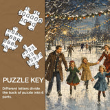 Puzzle élégant de chiens de fleurs 1000 pièces