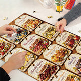 Vintage Jam Tags Jigsaw Puzzle 1000 Pieces