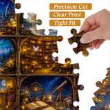 Elegante puzzle con cani con fiori, 1000 pezzi