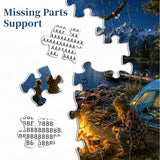 Moonlit Camp Jigsaw Puzzle 1000 Pieces