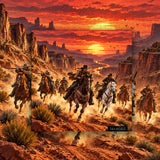 Wild West Ride Jigsaw Puzzle 1000 Pieces