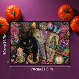 Elegante puzzle con cani con fiori, 1000 pezzi