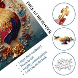 Puzzle Pomme Colorée en Fleurs 1000 Pièces