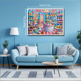 Sala de estar cálida rompecabezas Puzzle 1000 piezas