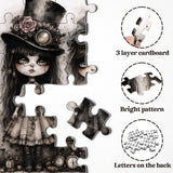 Puzzle con collage di foglie autunnali, 1000 pezzi