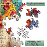 Puzzle Romance Coloré 1000 Pièces