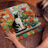 Schwarzes Gold Rosenprozzel Puzzle 1000 Stücke