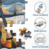 Geometric Guitar Jigsaw Puzzle 1000 Pieces