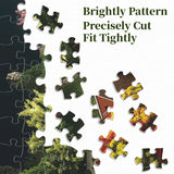 Book Page Town Jigsaw Puzzle 1000 Piece