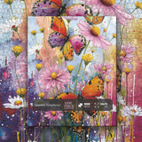 Rompecabezas de mosaico floral de 1000 piezas