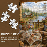 Lakeside Country Bliss Jigsaw Puzzle 1000 Pieces