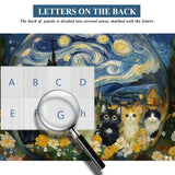 Puzzle Pomme Colorée en Fleurs 1000 Pièces