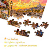 Stilvolles Blumenhunde-Puzzle 1000 Teile
