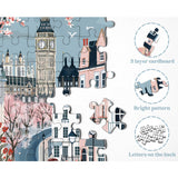 Spring Scene in London Jigsaw Puzzle 1000 Pieces