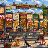 Elegante puzzle con cani con fiori, 1000 pezzi