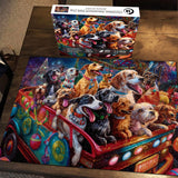 Christmas DOG Jigsaw Puzzles 1000 Pieces