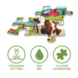 Stilvolles Blumenhunde-Puzzle 1000 Teile
