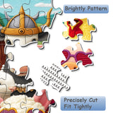 Puzzle patchwork floral 1000 pièces