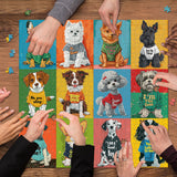 Lovely Dogs Jigsaw Puzzle 1000 Pieces