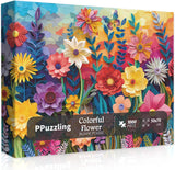 Colorful Flower Jigsaw Puzzle 1000 Pieces