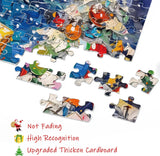 Colorful Christmas Jigsaw Puzzle 1000 Piece