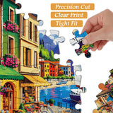 Seaside Town Jigsaw Puzzle 1000 Pieces