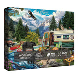 Woodland Campsite Jigsaw Puzzle 1000 Pieces