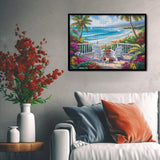 Beach Lounger Garden Jigsaw Puzzle 1000 Pieces