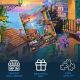 Coastal Town jigsaw puzzle 1000 pieces