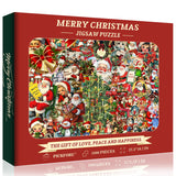 Merry Christmas Jigsaw Puzzle 1000 Pieces