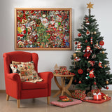 Merry Christmas Jigsaw Puzzle 1000 Pieces