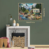 Woodland Campsite Jigsaw Puzzle 1000 Pieces