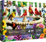 Floral Aviary Jigsaw Puzzle 1000 Pieces